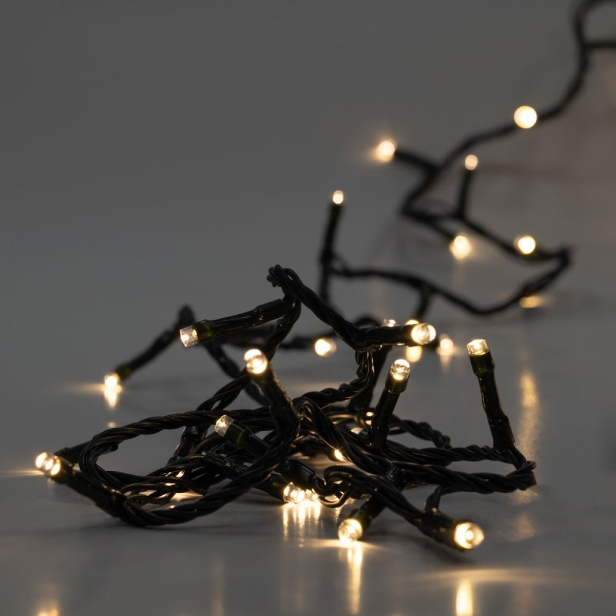 Χριστουγεννιάτικα Λαμπάκια 800 LED Λευκό 8 Προγράμματα (40m) Πράσινο Καλώδιο Iliadis 73502