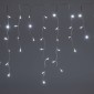 150 LED Σταλακτίτης με Διάφανο Καλώδιο Λευκό του Πάγου Φως Επεκτεινόμενο Σταθερό 60x300cm Εσωτερ. & Εξωτ. Χώρου Iliadis 73505