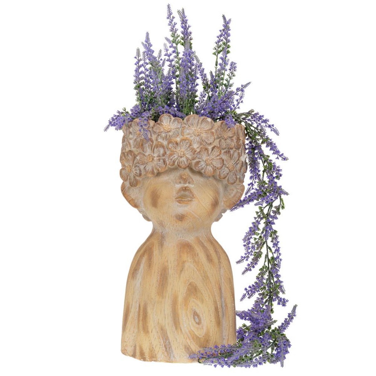 Κασπώ Πρόσωπο από Πολυρεζίνη 26x26x47cm