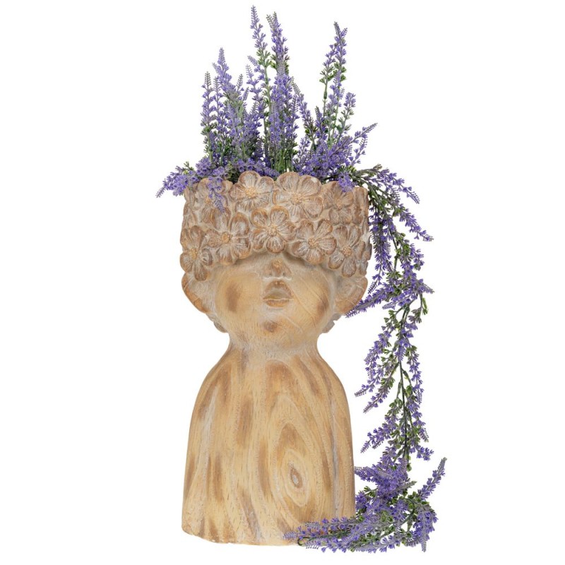 Κασπώ Πρόσωπο από Πολυρεζίνη 26x26x47cm