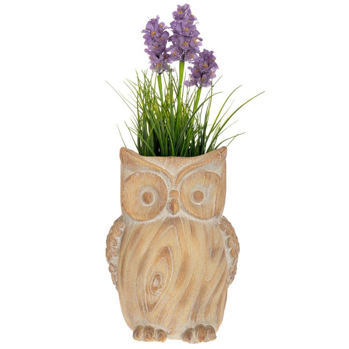 Κασπώ Κουκουβάγια από Πολυρεζίνη 26,5x27x37cm