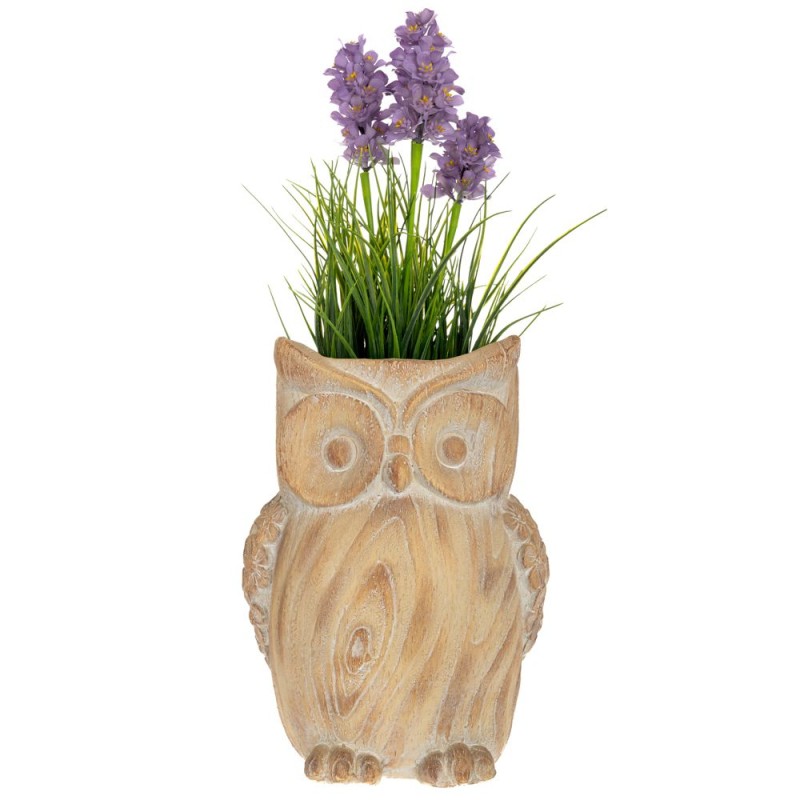 Κασπώ Κουκουβάγια από Πολυρεζίνη 26,5x27x37cm