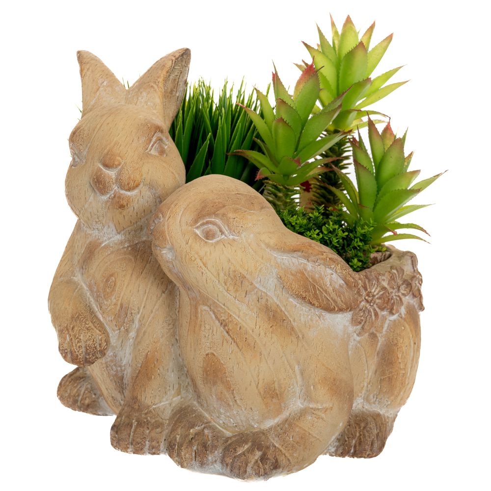 Κασπώ Λαγοί από Πολυρεζίνη 30x30x30cm