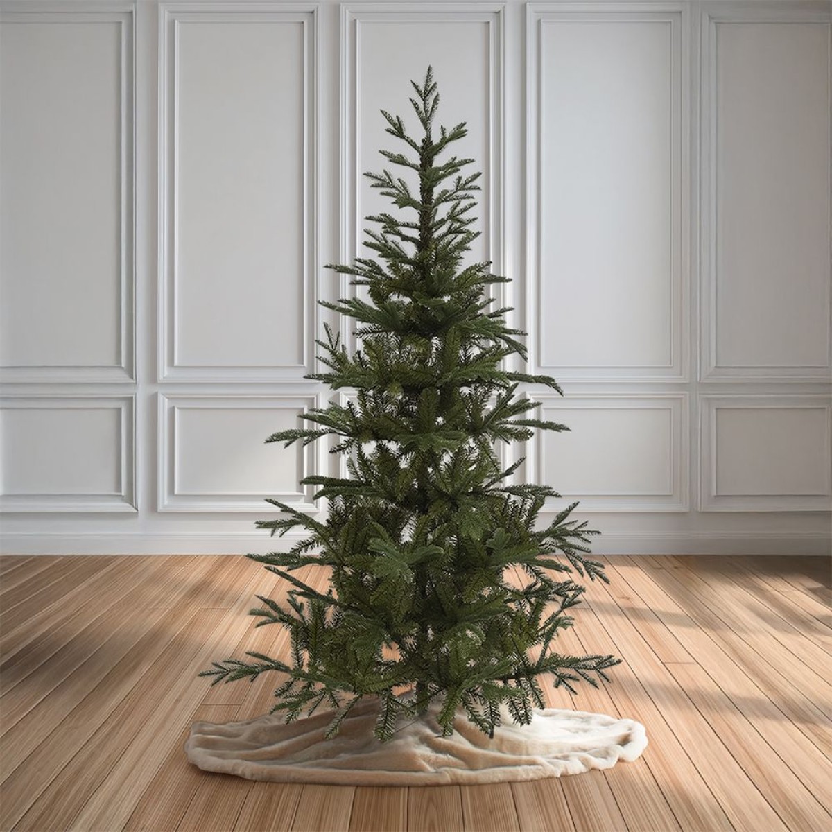 Χριστουγεννιάτικο Δένδρο REAL FIR 240εκ. Πράσινο με Μεταλλική Βάση Iliadis 81957