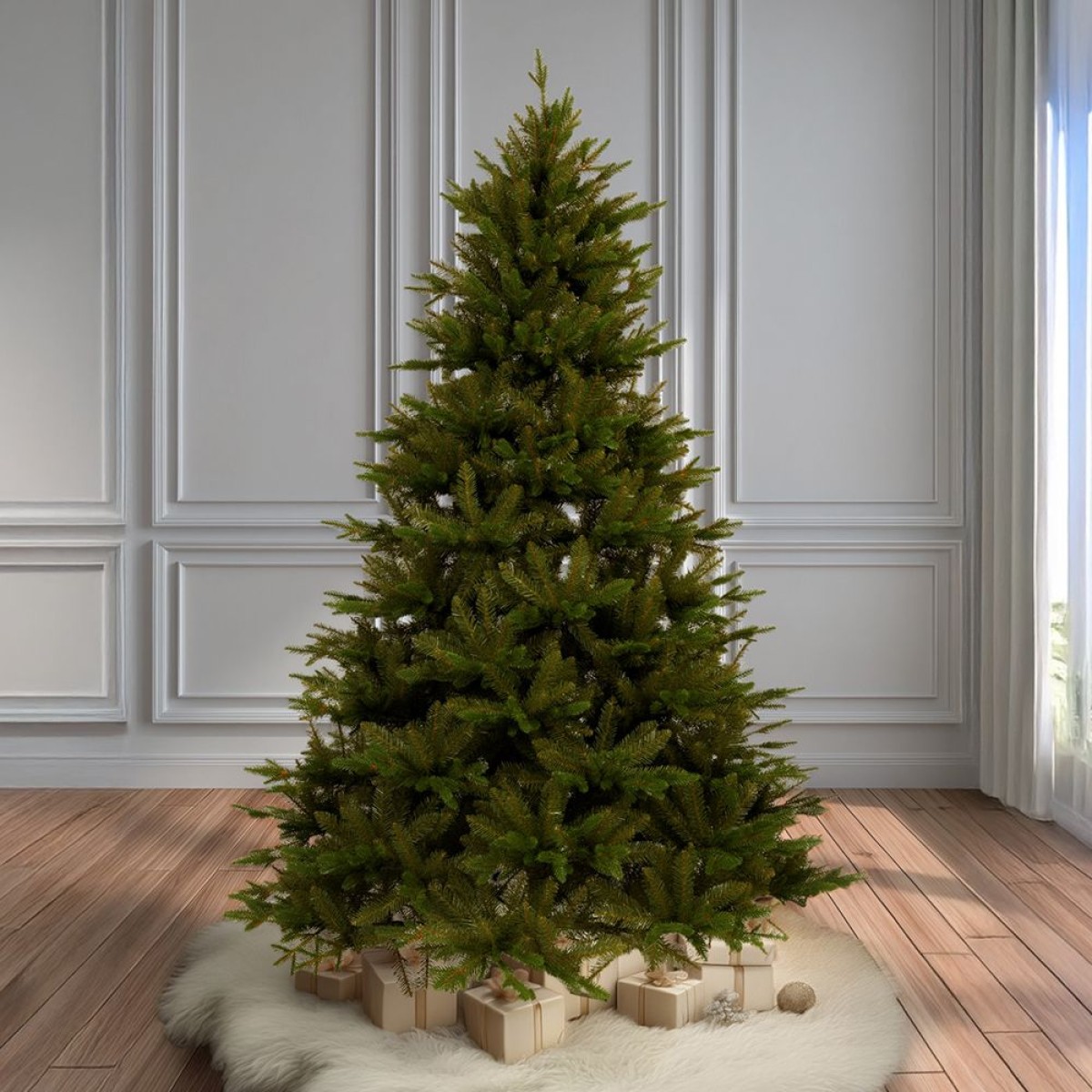 Χριστουγεννιάτικο Δένδρο EVERGREEN 180εκ Πράσινο με Μεταλλική Βάση liadis 90311