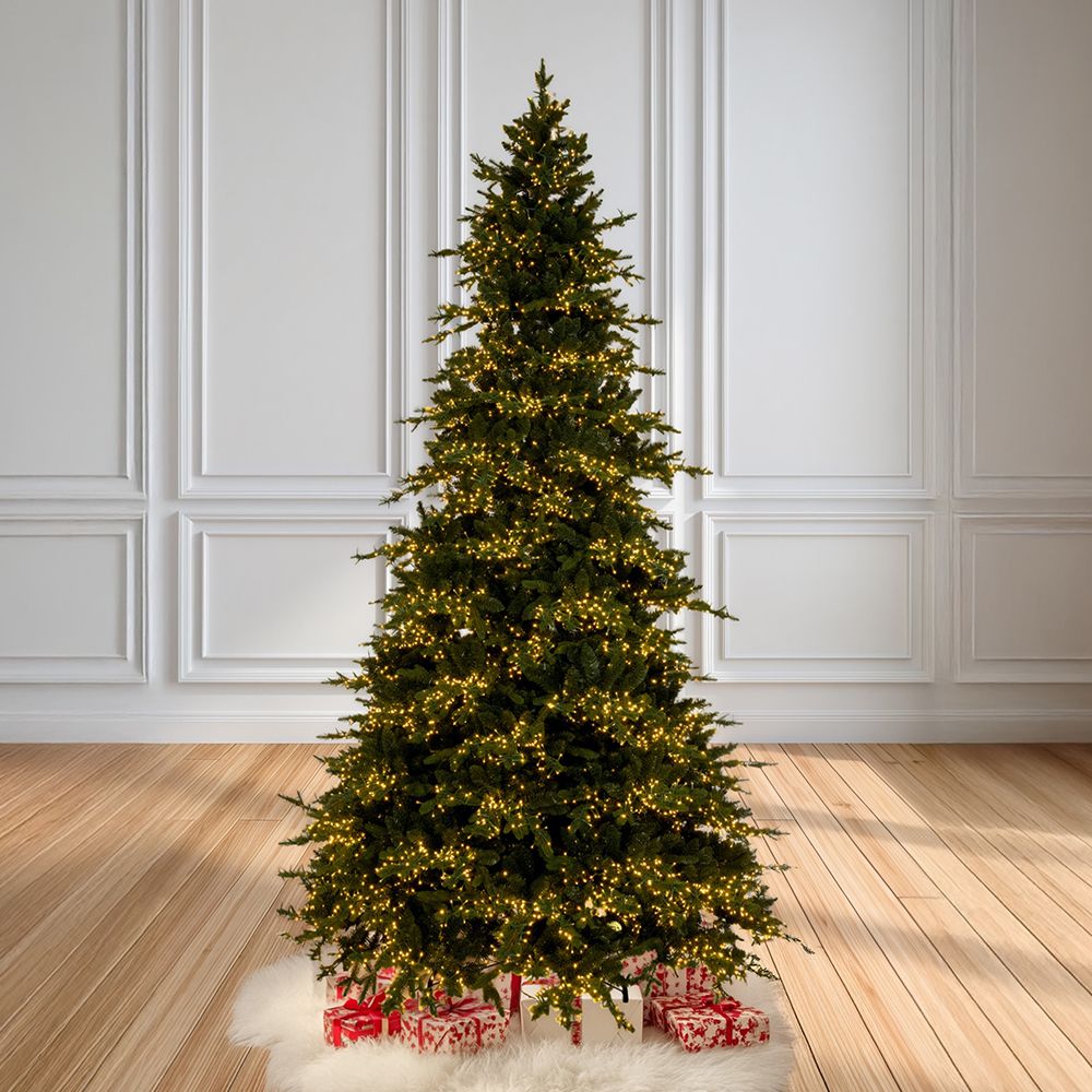 Χριστουγεννιάτικο Δέντρο Pre-Lit Superior 270εκ με 10.500 RGB LED Λαμπάκια & 8 Προγράμματα - Iliadis Decoration 90316