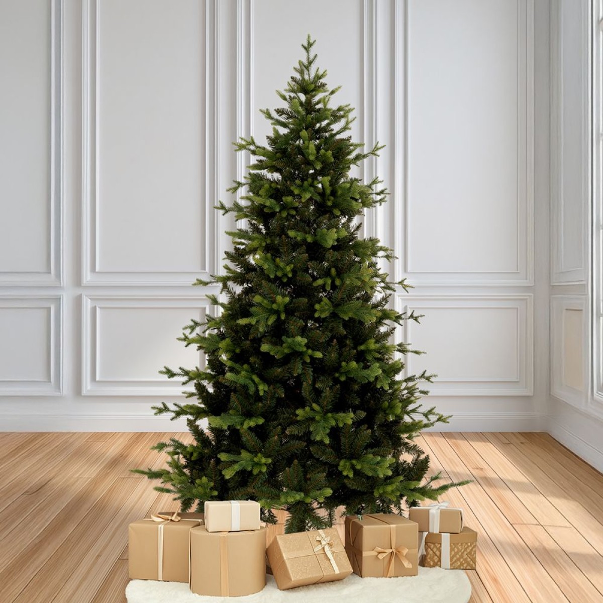 Χριστουγεννιάτικο Δένδρο DOLOMITES 210εκ. Πράσινο με Μεταλλική Βάση Iliadis 67527 