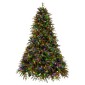 Χριστουγεννιάτικο Δέντρο Pre-Lit Franklin Fir 210εκ με 1.500 LED Θερμά Λευκά & Πολύχρωμα Λαμπάκια & 10 Προγράμματα - Iliadis Decoration 90548