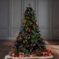 Χριστουγεννιάτικο Δέντρο Pre-Lit Franklin Fir 210εκ με 1.500 LED Θερμά Λευκά & Πολύχρωμα Λαμπάκια & 10 Προγράμματα - Iliadis Decoration 90548