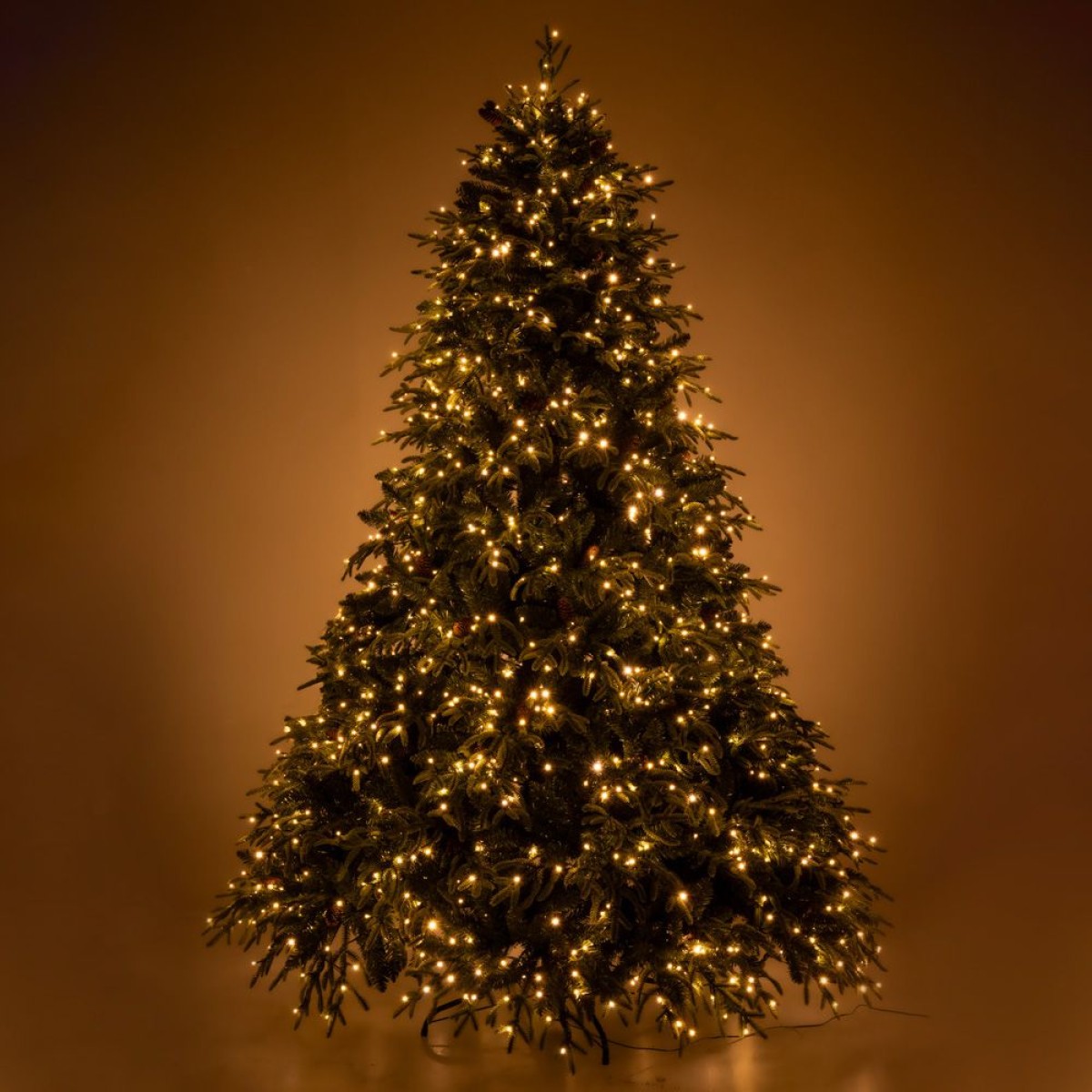 Χριστουγεννιάτικο Δέντρο Pre-Lit Franklin Fir 300εκ με 3.100 LED Θερμά Λευκά & Πολύχρωμα Λαμπάκια & 10 Προγράμματα - Iliadis Decoration 90550