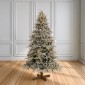 Χιονισμένο Δένδρο PRE LIT SNOWY JERSEY PINE 210εκ με 800 LED Θερμά Λευκά & Πολύχρωμα Λαμπάκια 90552