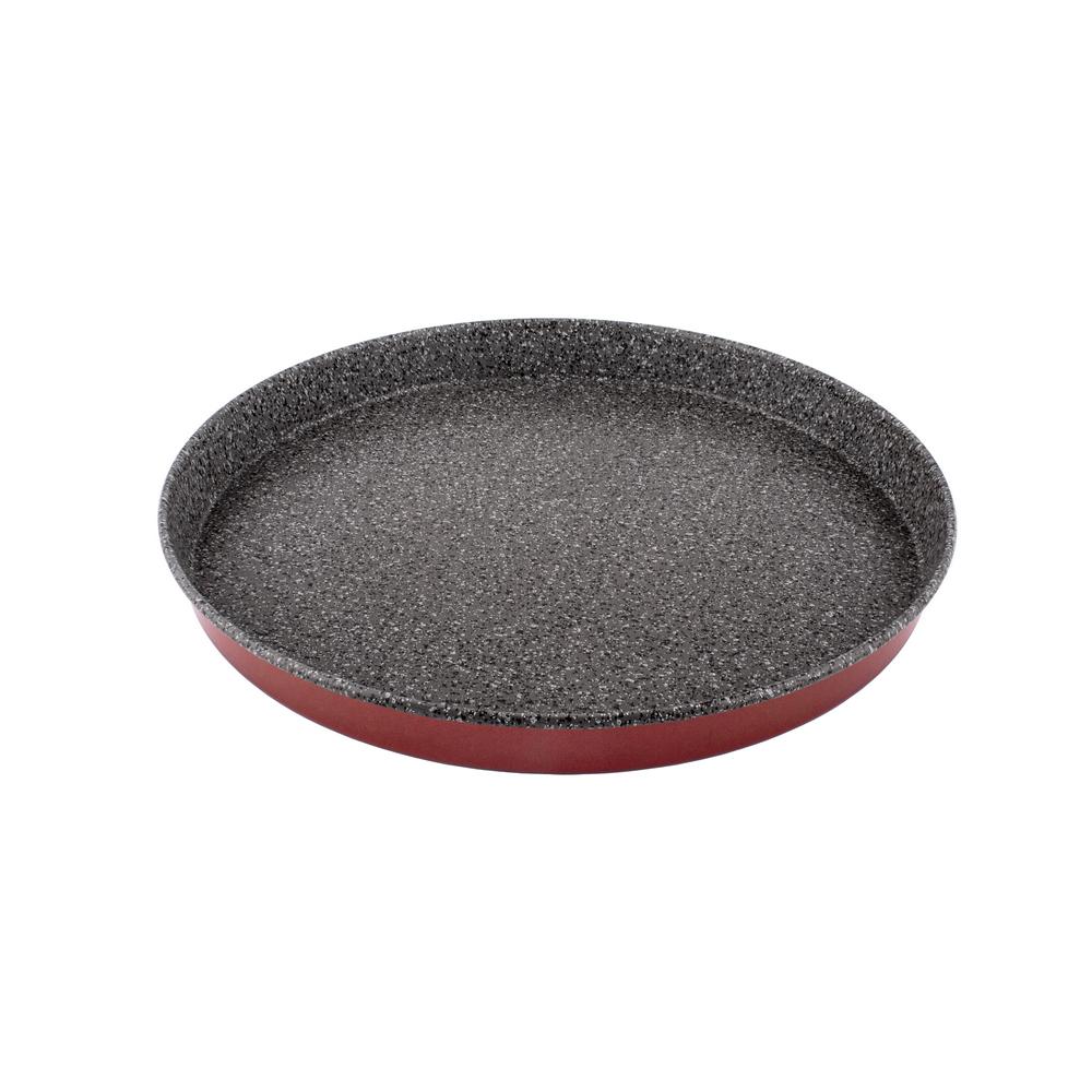 Max Home Premium Αντικολλητικό Ταψί Πίτσας 28cm – Στρογγυλό Αλουμινίου με Επίστρωση Πέτρας