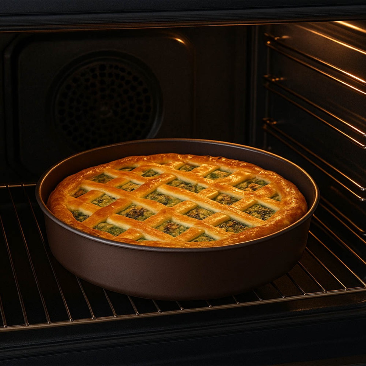 Max Home Premium Αντικολλητικό Ταψί Αλουμινίου 28cm – Στρογγυλό με Επίστρωση Πέτρας για Ομοιόμορφο Ψήσιμο Max Home Premium Αντικολλητικό Ταψί Αλουμινίου 28cm – Στρογγυλό με Επίστρωση Πέτρας για Ομοιόμορφο Ψήσιμο