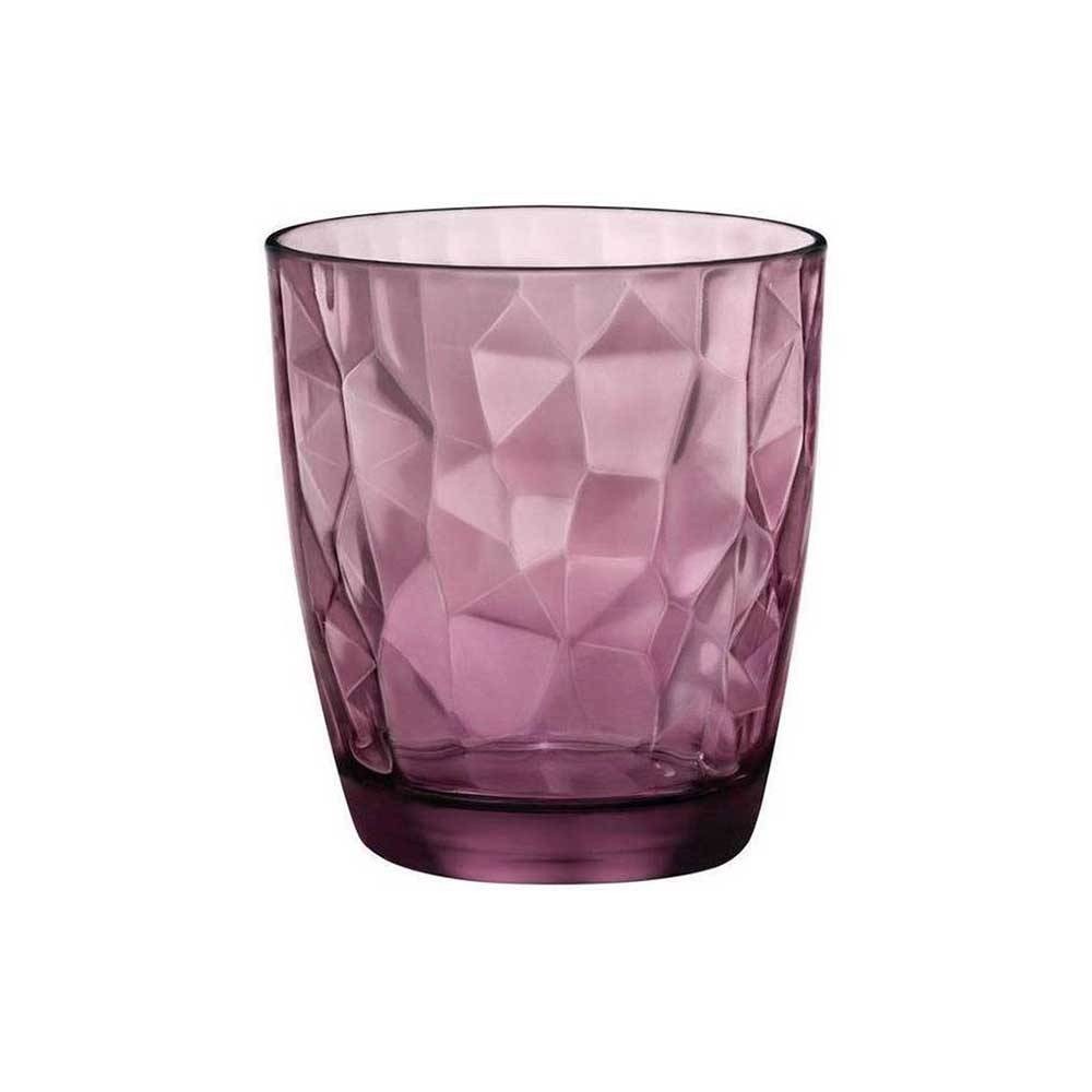 Ποτήρια Γυάλινα 300ml (σετ 6 τμχ) Bormioli Rocco Diamond Purple 524749