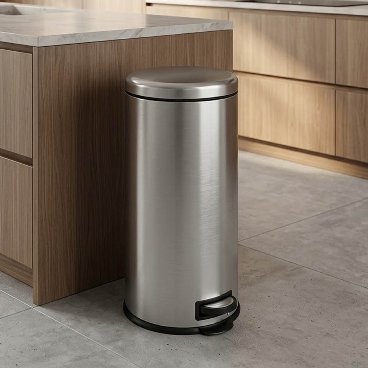 Classic Inox Κάδος Απορριμμάτων 30Lt Ανοξείδωτος Soft Close