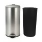 Premium Inox Κάδος Απορριμμάτων 30Lt Ανοξείδωτος Soft Close