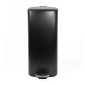 Square Black Κάδος Απορριμμάτων 30Lt Ανοξείδωτος Soft Close