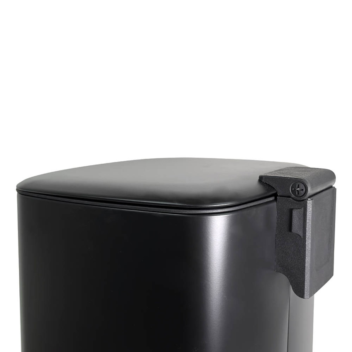 Square Black Κάδος Απορριμμάτων 30Lt Ανοξείδωτος Soft Close
