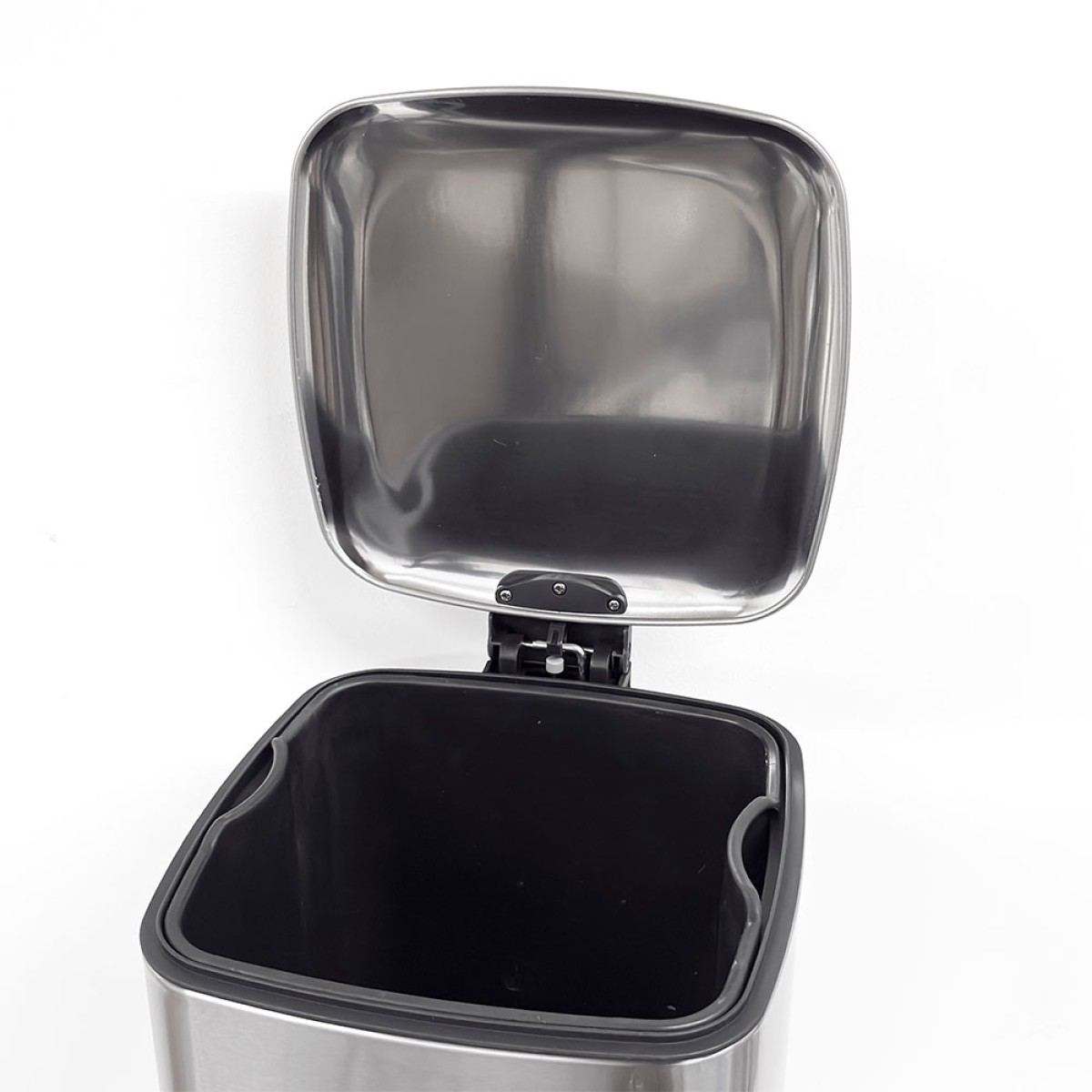 Square Inox Κάδος Απορριμμάτων 30Lt Ανοξείδωτος Soft Close