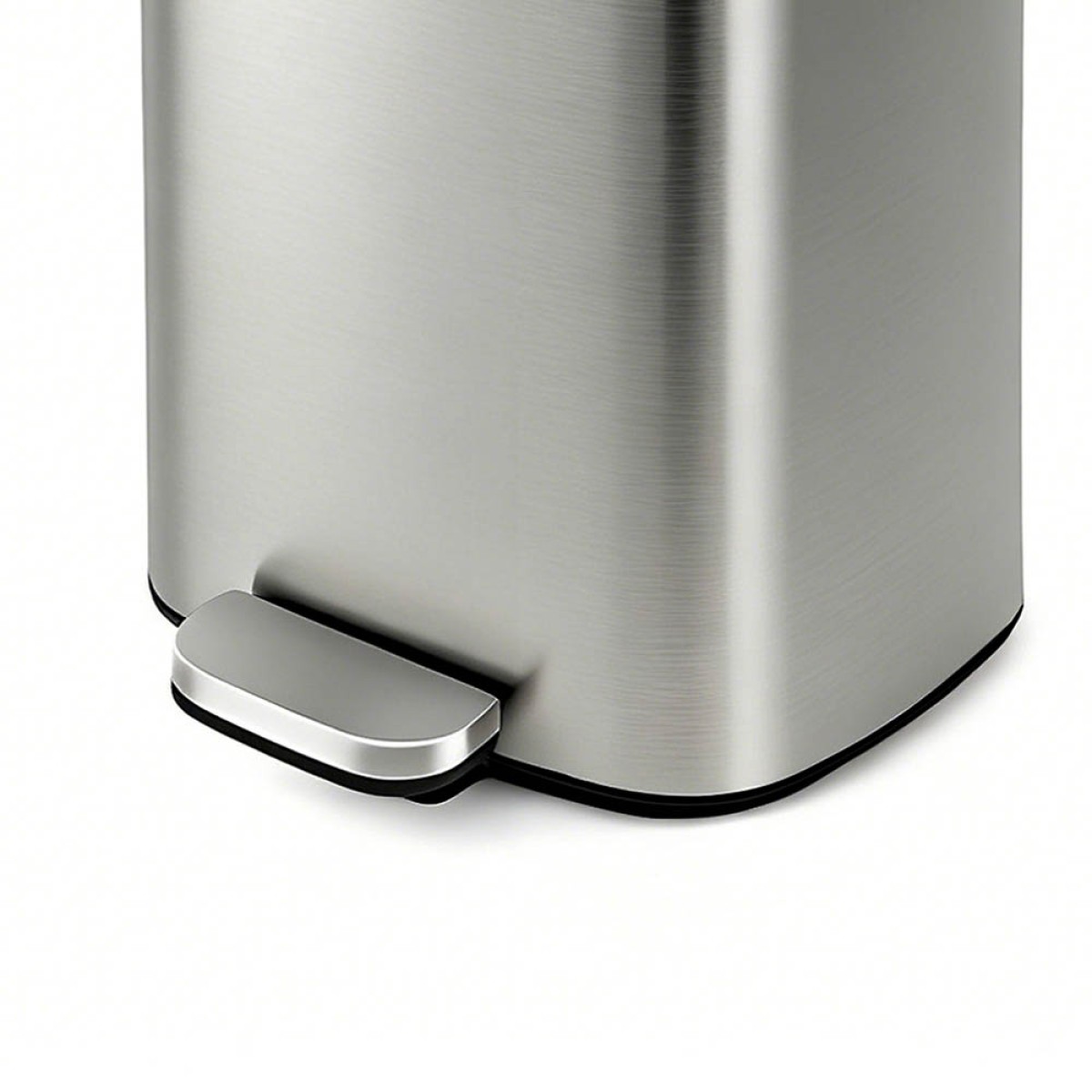 Square Inox Κάδος Απορριμμάτων 30Lt Ανοξείδωτος Soft Close