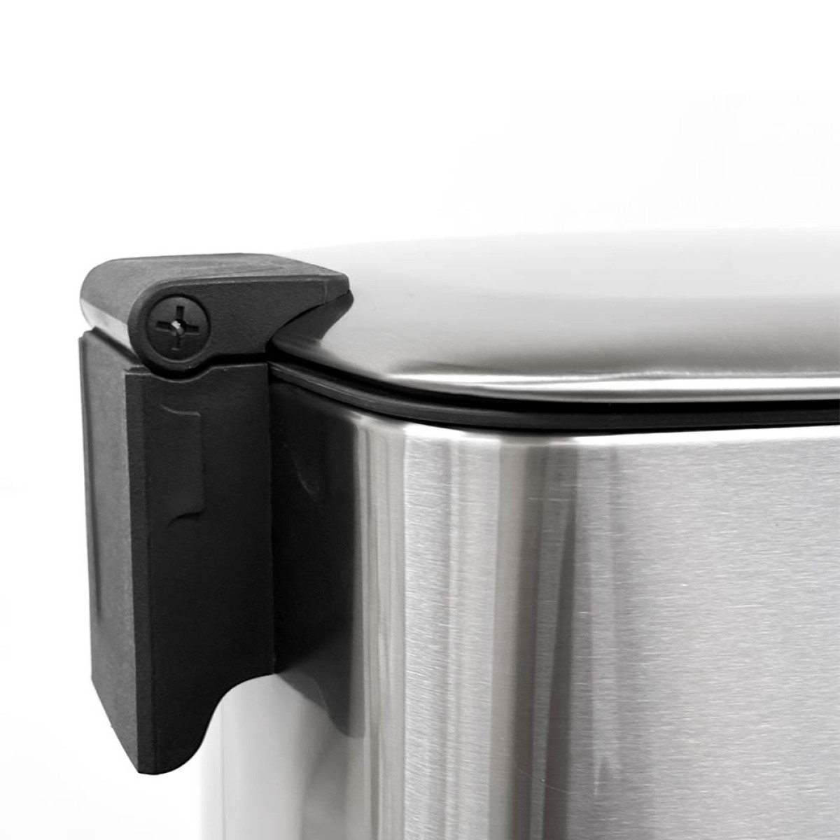 Square Inox Κάδος Απορριμμάτων 30Lt Ανοξείδωτος Soft Close