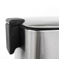 Square Inox Κάδος Απορριμμάτων 30Lt Ανοξείδωτος Soft Close