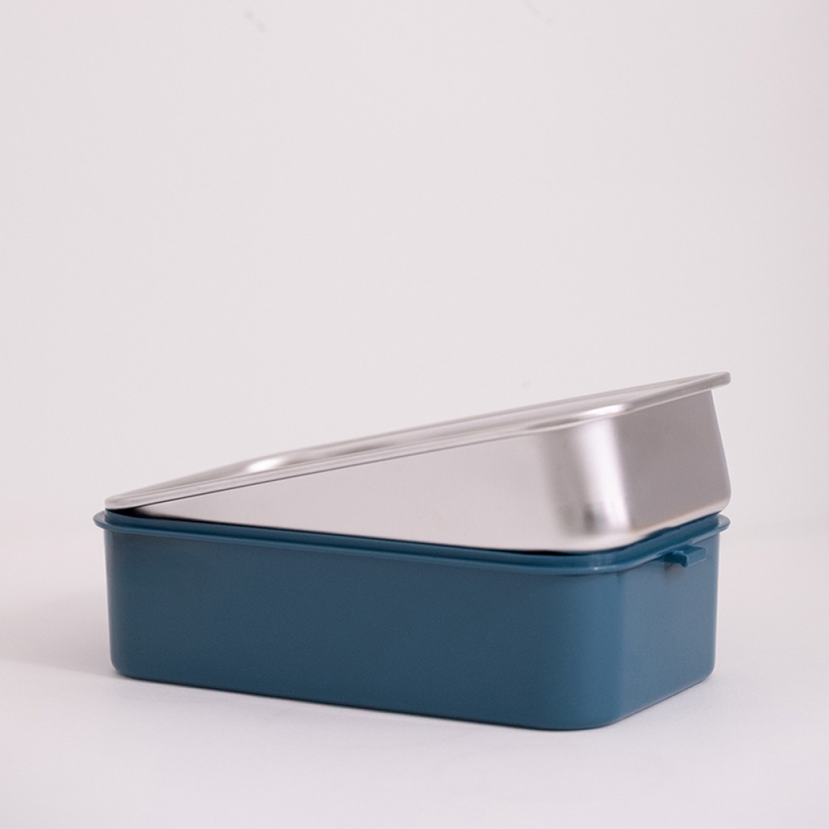 Φαγητοδοχείο 700ml Ανοξείδωτο Sidirela Blue E-2095-2