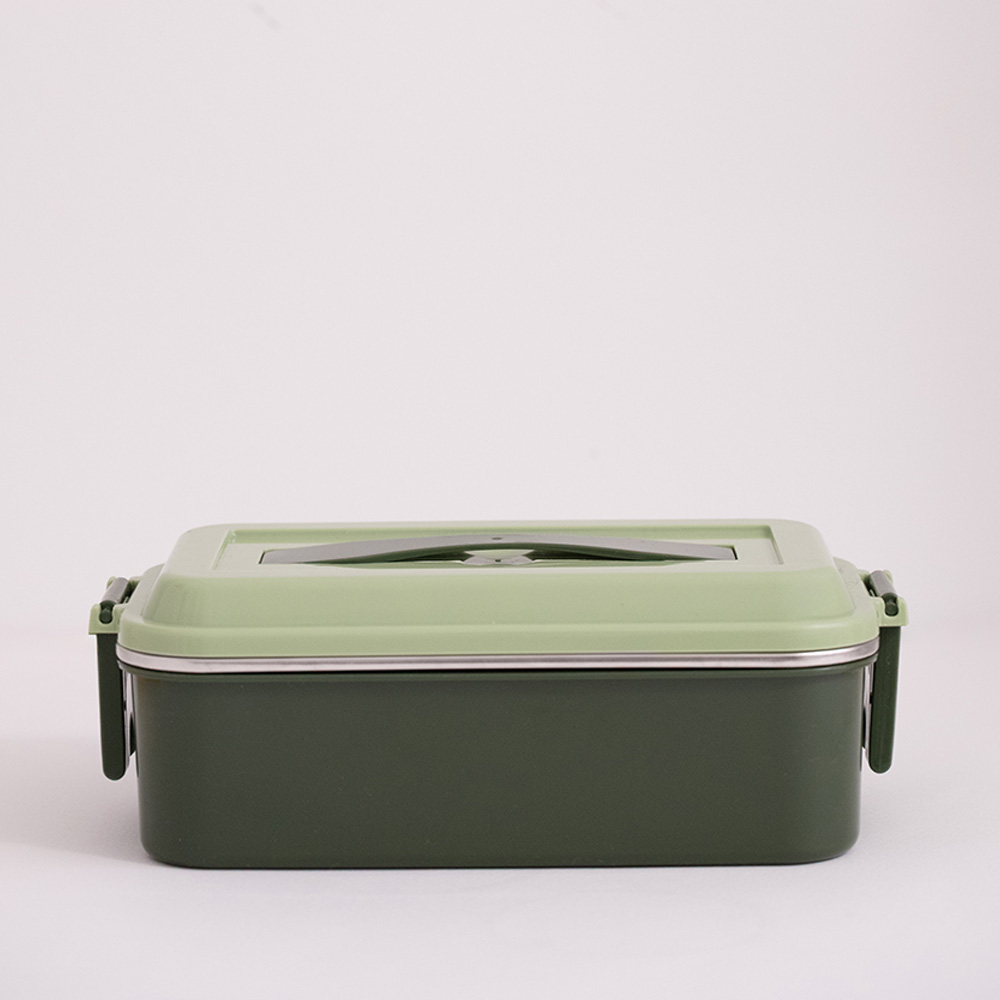 Φαγητοδοχείο 700ml Ανοξείδωτο Sidirela Green E-2095-3