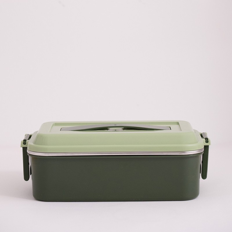 Φαγητοδοχείο 700ml Ανοξείδωτο Sidirela Green E-2095-3