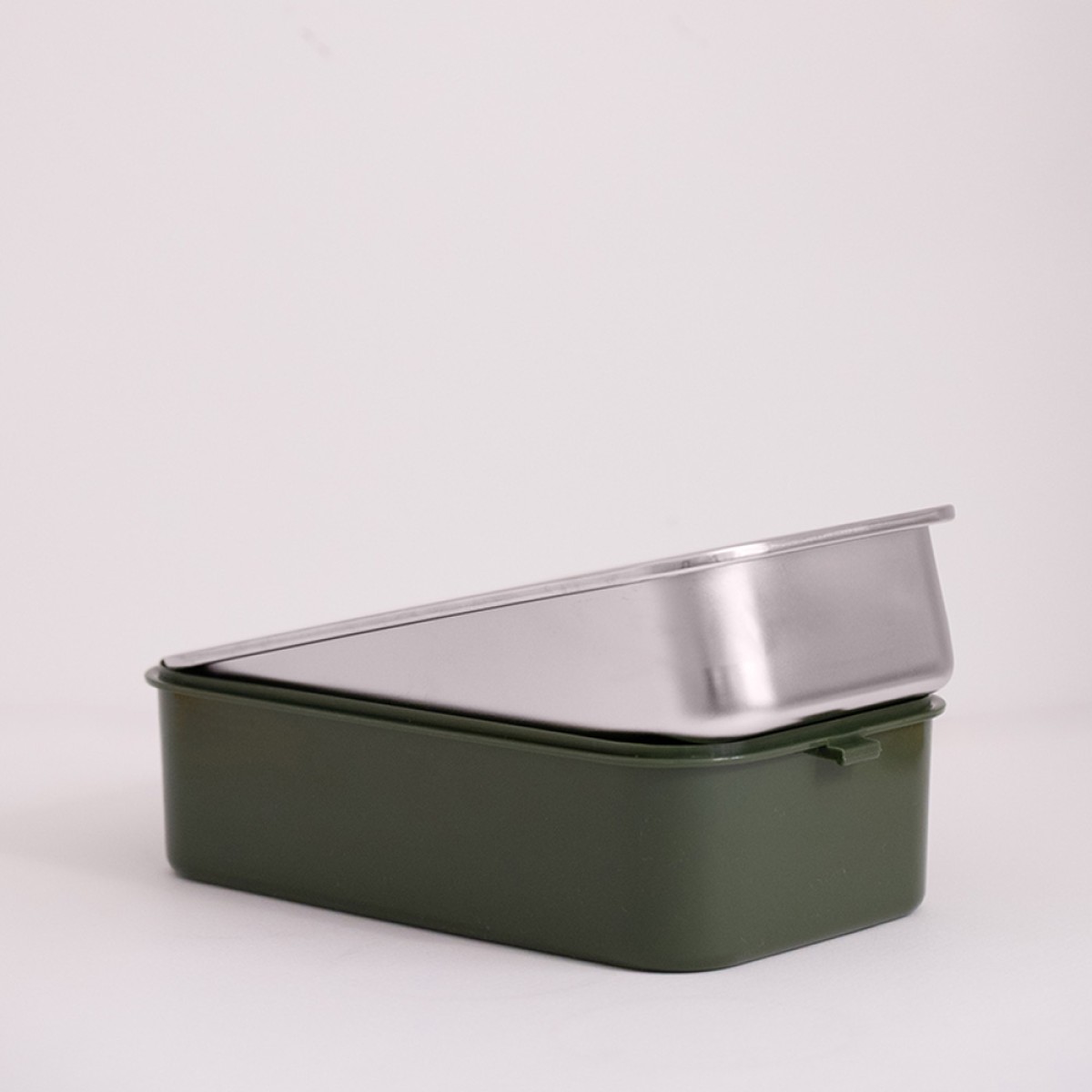 Φαγητοδοχείο 700ml Ανοξείδωτο Sidirela Green E-2095-3