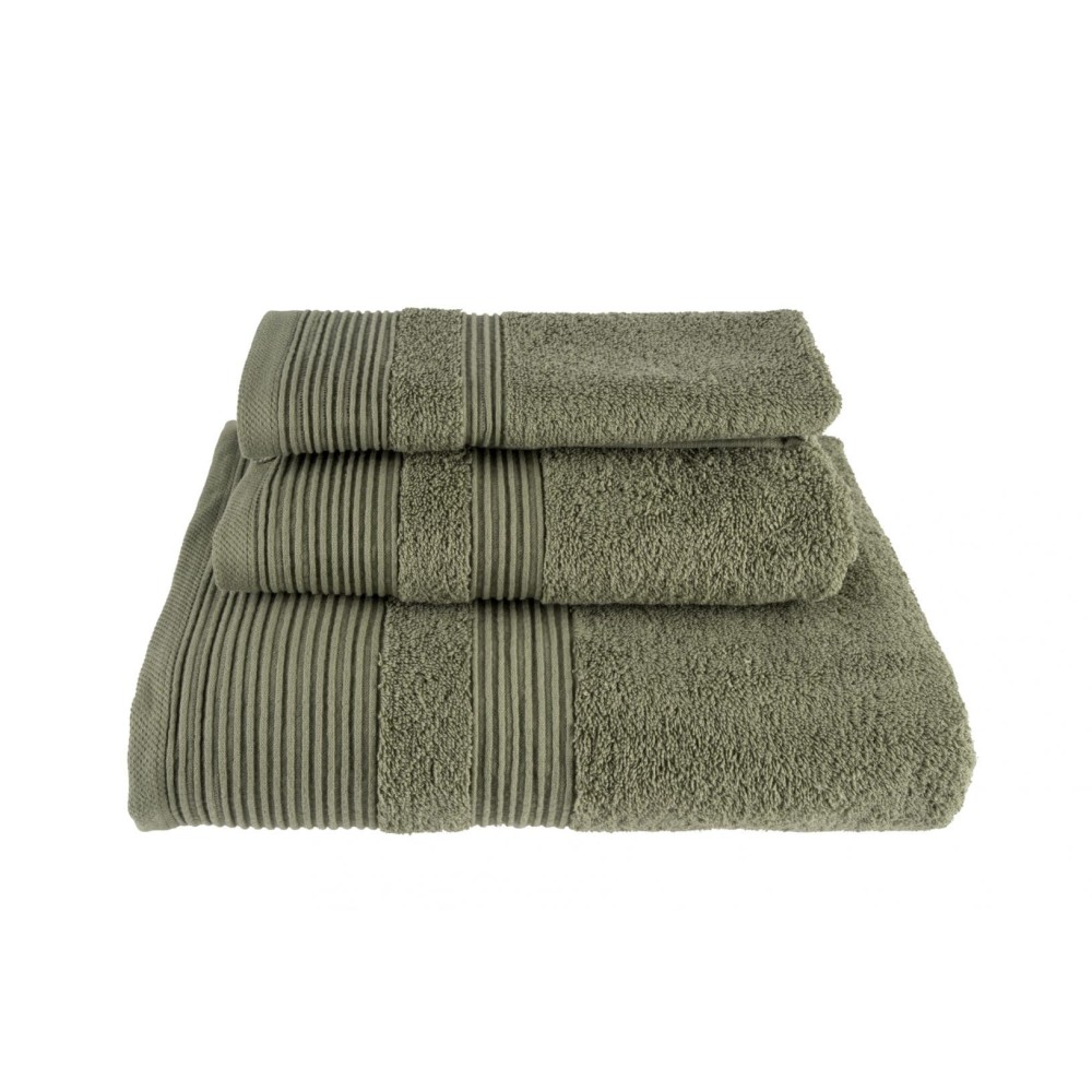 Πετσέτα Χεριών Ξενοδοχείου 600gsm (30x50) 100% Βαμβάκι Πεννιέ Λαδί - AEGEAN