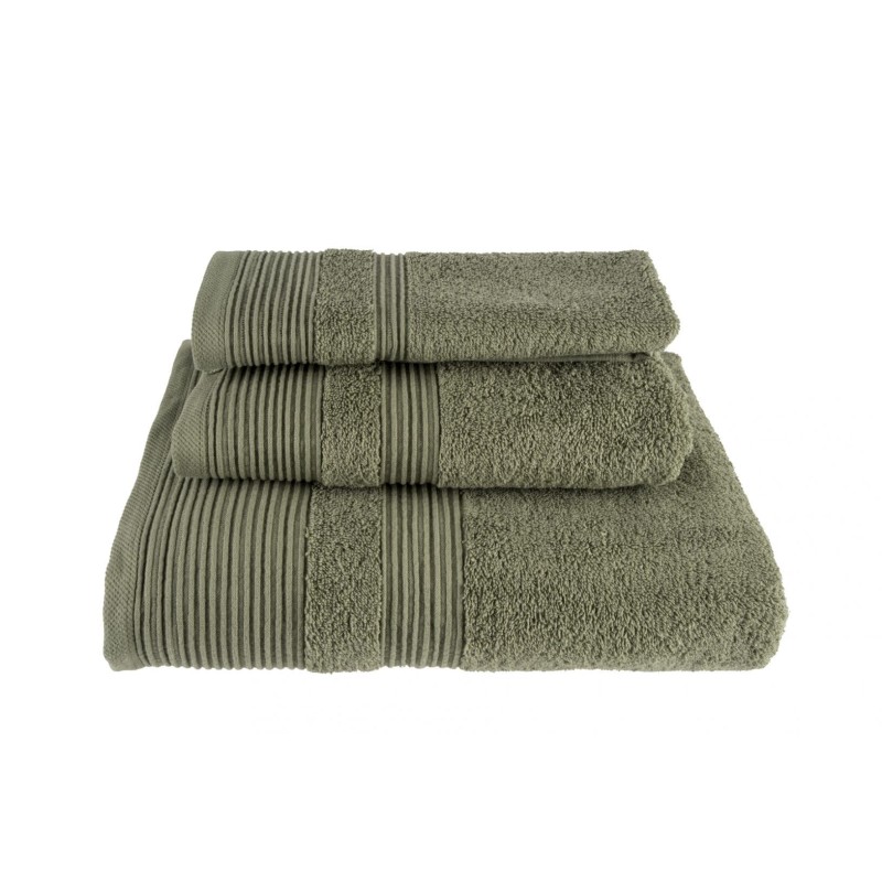 Πετσέτα Χεριών Ξενοδοχείου 600gsm (30x50) 100% Βαμβάκι Πεννιέ Λαδί - AEGEAN