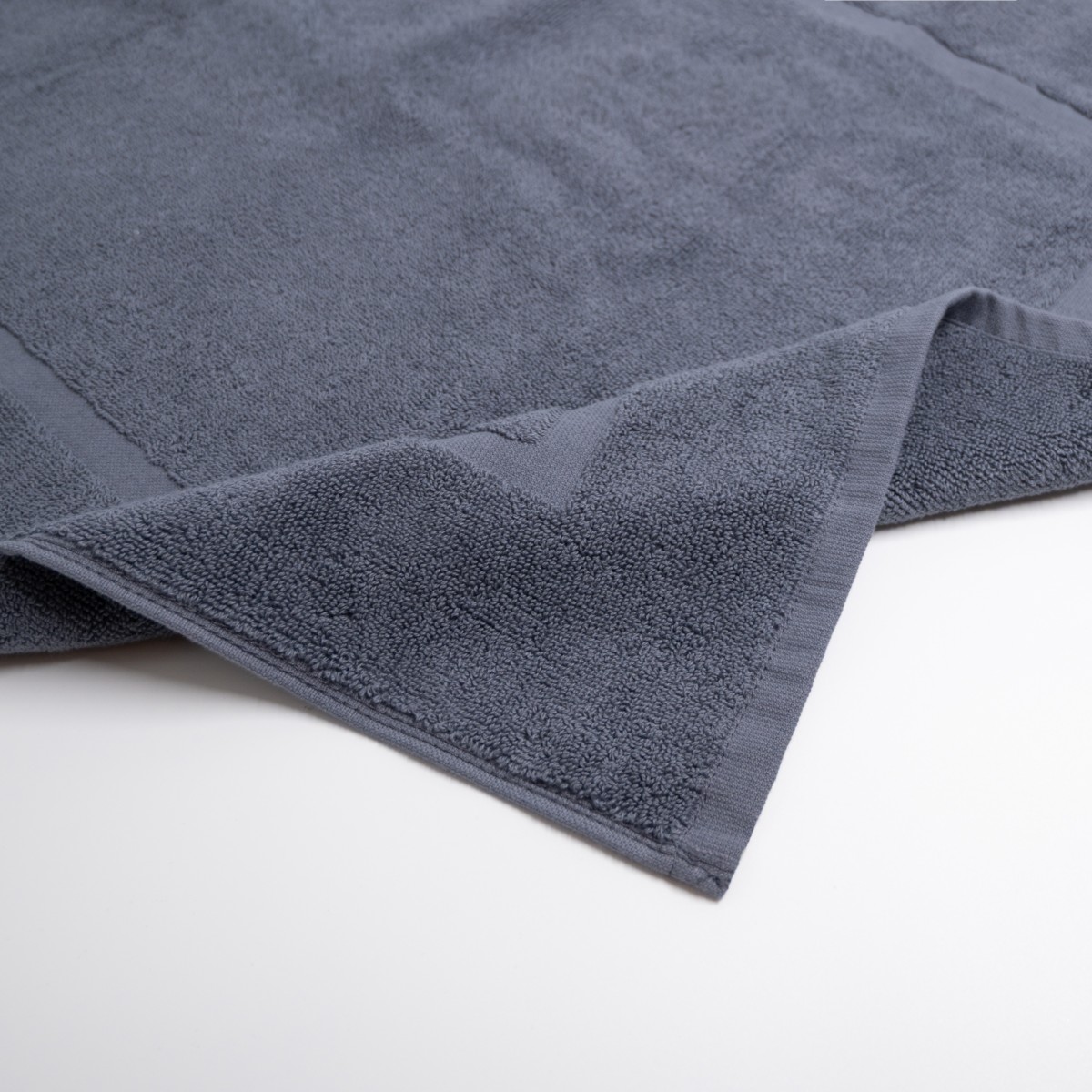 Πατάκι Μπάνιου Ξενοδοχείου Karpathos 650gsm 100% Βαμβάκι (50x70) Γκρι