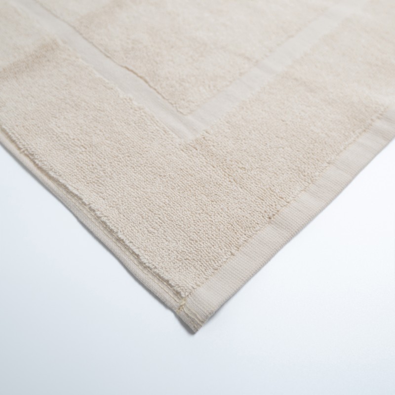 Πατάκι Μπάνιου Ξενοδοχείου Karpathos 650gsm 100% Βαμβάκι (50x70) Μπεζ