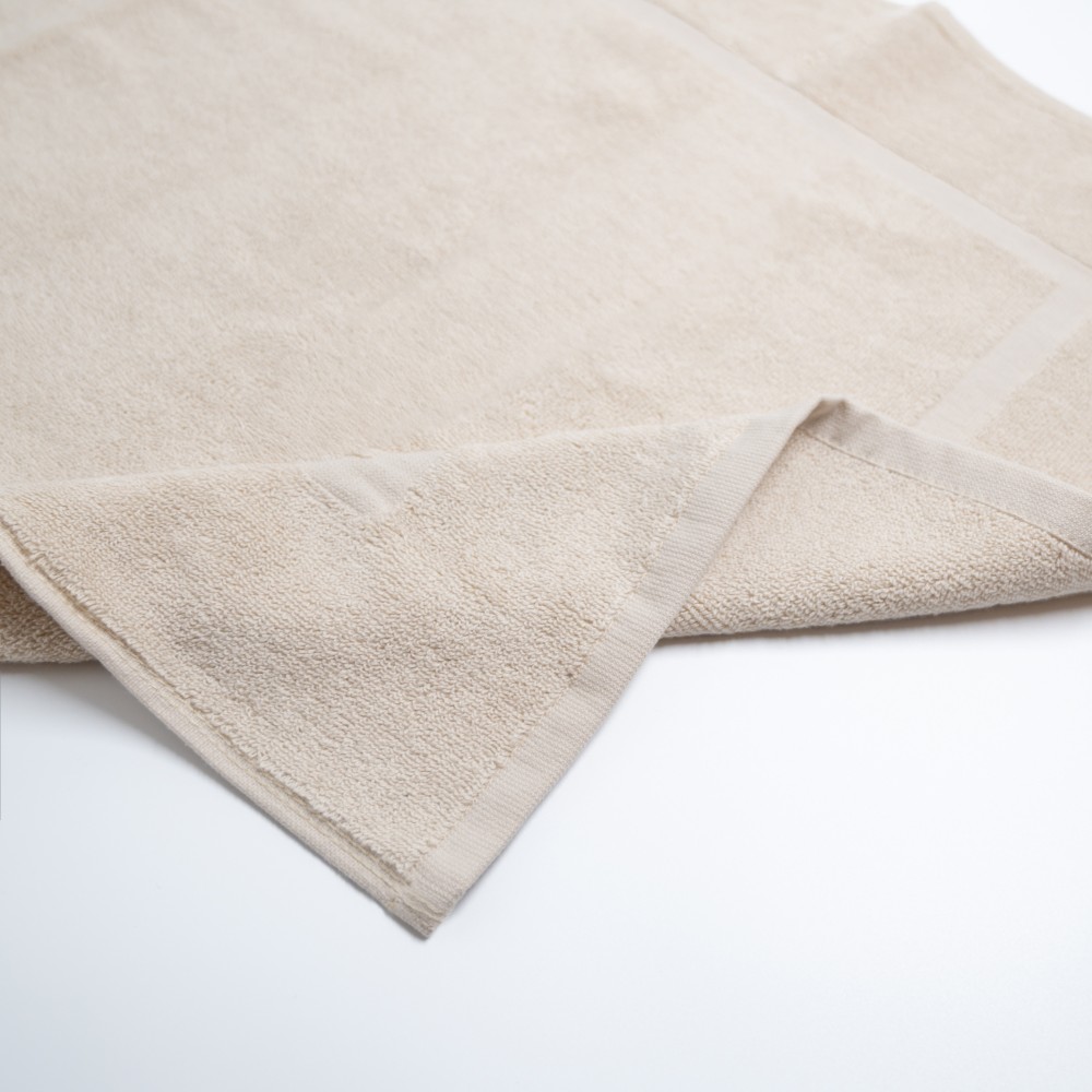 Σετ 12 Πατάκια Μπάνιου Ξενοδοχείου Karpathos 650gsm 100% Βαμβάκι (50x70) Μπεζ