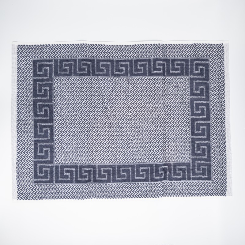 Πατάκι Μπάνιου Ξενοδοχείου Μαίανδρος Thassos 650gsm (50x75) 100% Βαμβάκι Γκρι