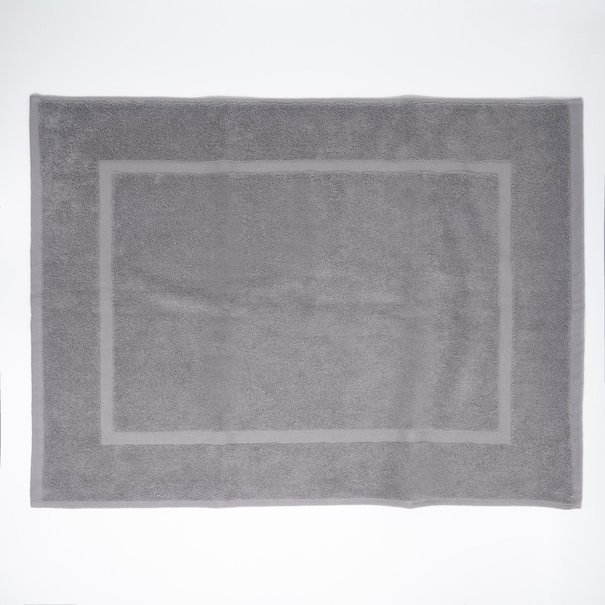 Πατάκι Μπάνιου Ξενοδοχείου 700gsm 100% Βαμβάκι (50x70) Γκρι Ανοιχτό - KARPATHOS