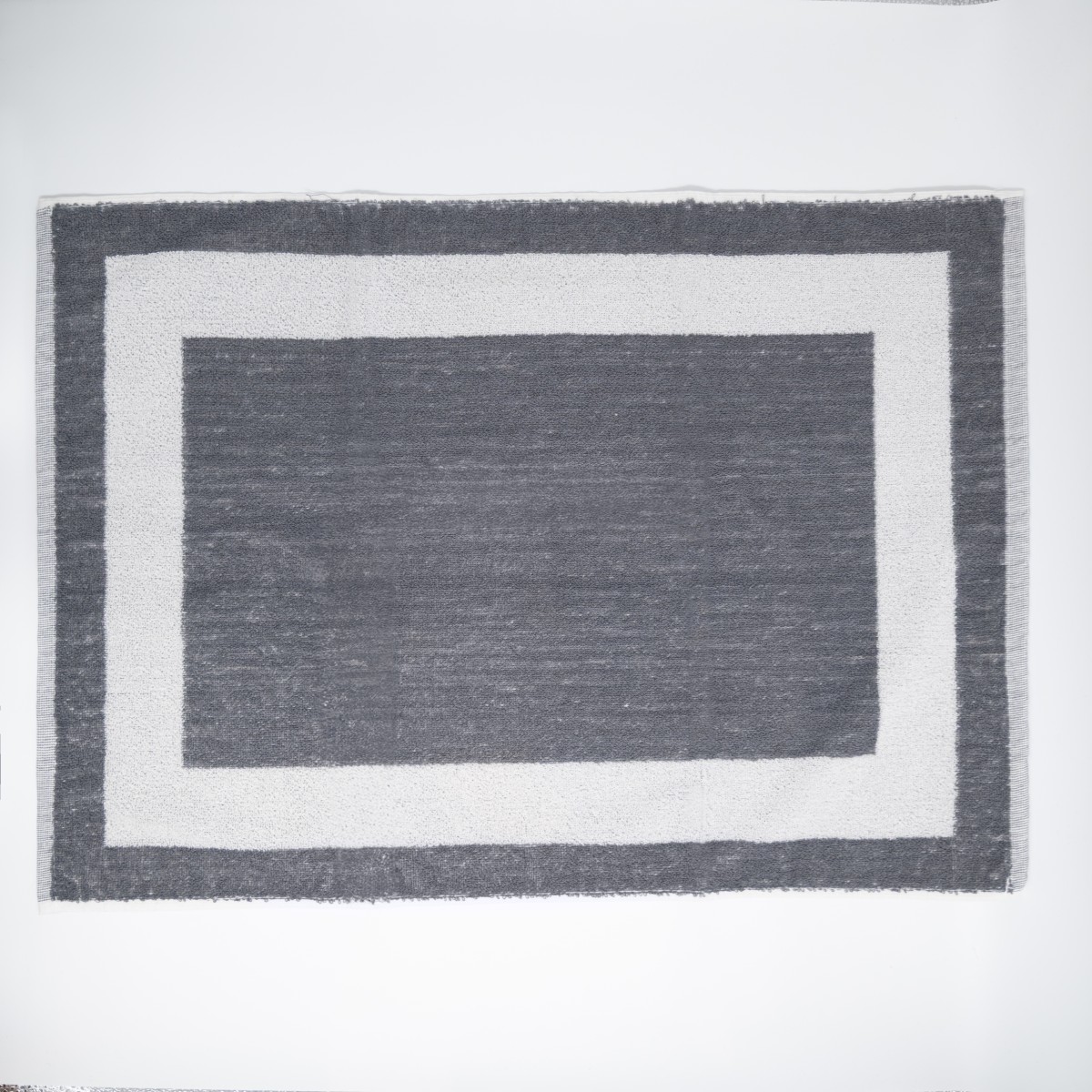 Σετ 12 Πατάκια Μπάνιου Ξενοδοχείου Πίνακας Thassos 650gsm (50x75) 100% Βαμβάκι Γκρι