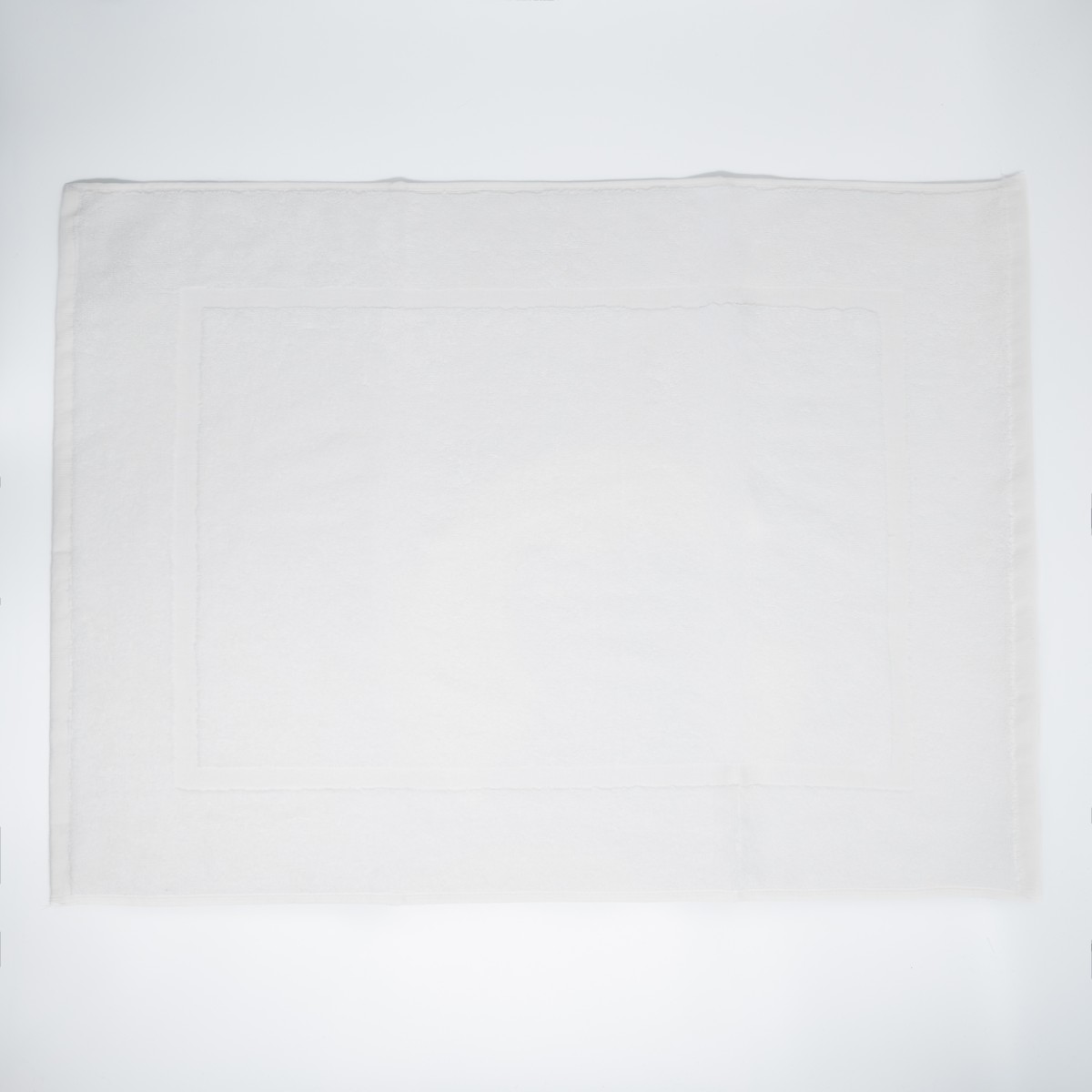 Σετ 12 Πατάκια Μπάνιου Ξενοδοχείου 700gsm 100% Βαμβάκι (50x70) Λευκό - KARPATHOS