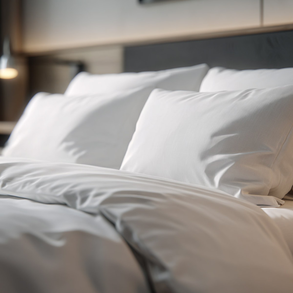 Premium Σετ 2 Μαξιλαροθήκες Ξενοδοχείου (52x72) Λευκές 100% Βαμβάκι Percale 200 Κλωστές - ITHACA