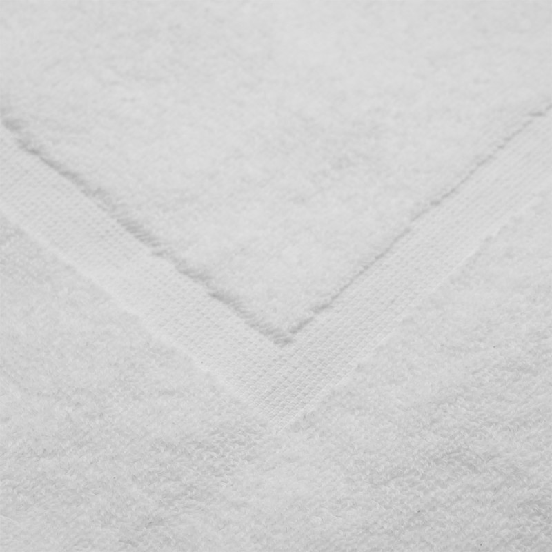 Σετ 12 Πατάκια Μπάνιου Ξενοδοχείου 700gsm 100% Βαμβάκι (50x70) Λευκό - KARPATHOS