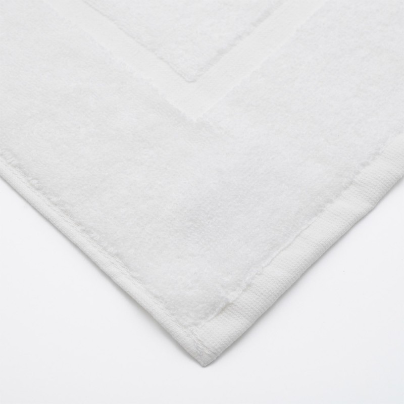 Πατάκι Μπάνιου Ξενοδοχείου 700gsm 100% Βαμβάκι (50x70) Λευκό - KARPATHOS