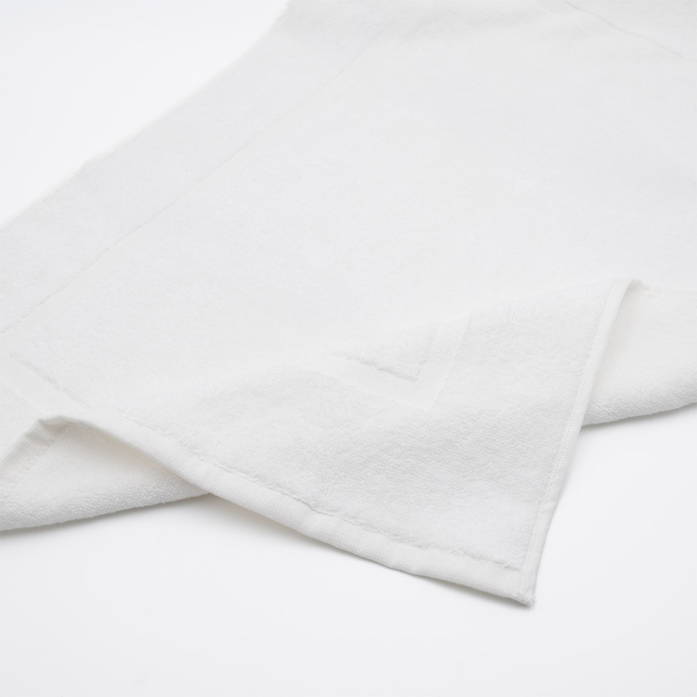 Σετ 12 Πατάκια Μπάνιου Ξενοδοχείου 700gsm 100% Βαμβάκι (50x70) Λευκό - KARPATHOS