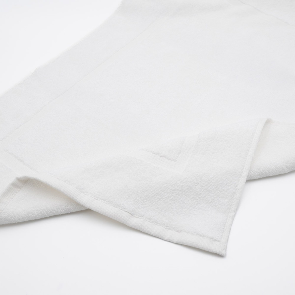 Σετ 12 Πατάκια Μπάνιου Ξενοδοχείου 700gsm 100% Βαμβάκι (50x70) Λευκό - KARPATHOS