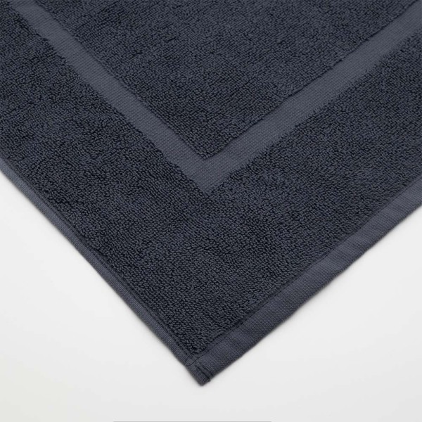 Πατάκι Μπάνιου Ξενοδοχείου 700gsm 100% Βαμβάκι (50x70) Γκρι - KARPATHOS