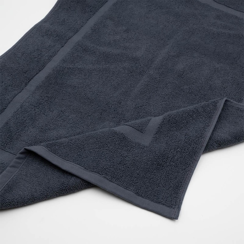 Πατάκι Μπάνιου Ξενοδοχείου 700gsm 100% Βαμβάκι (50x70) Γκρι - KARPATHOS