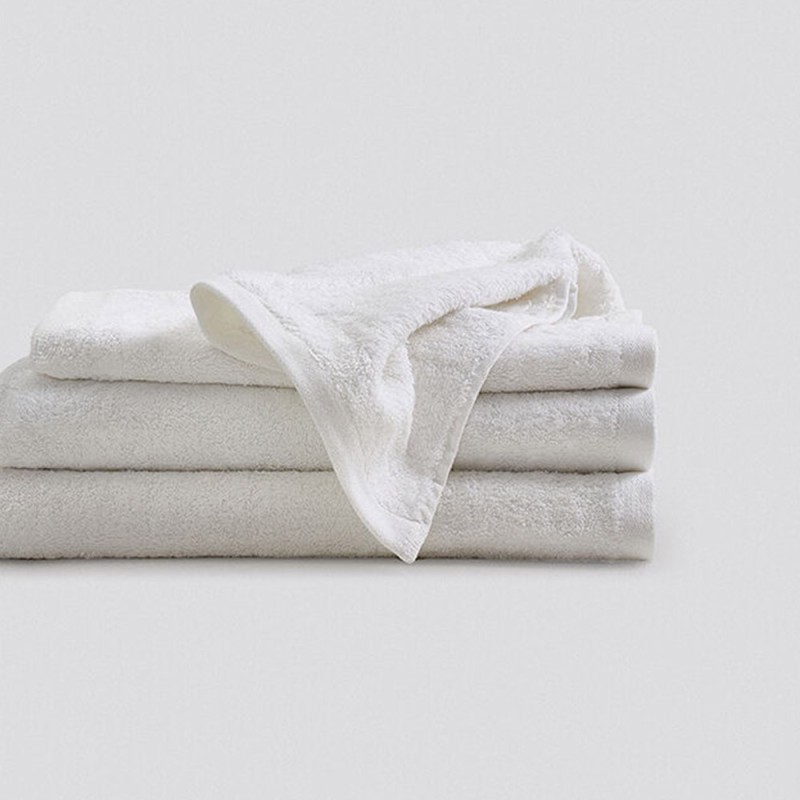 Πετσέτα Σώματος Ξενοδοχείου 450gsm (70x140) 100% Βαμβάκι Πεννιέ Λευκή – THALASSA