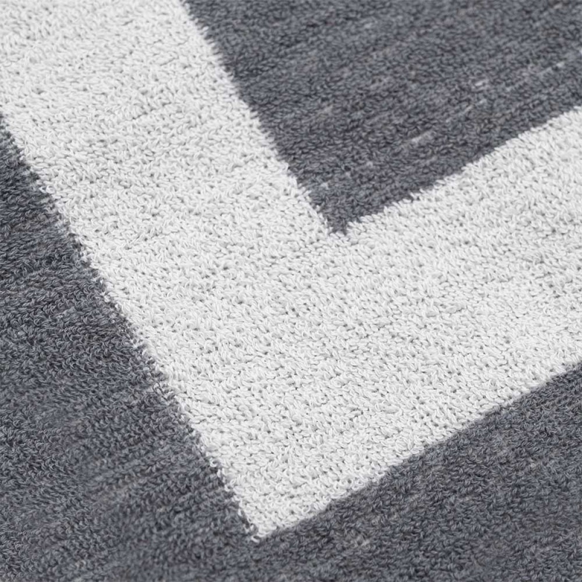 Πατάκι Μπάνιου Ξενοδοχείου Πίνακας 650gsm (50x75) 100% Βαμβάκι Γκρι - THASSOS