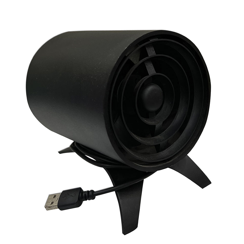 Ανεμιστηράκι USB 16x11x13,5cm με δύο ταχύτητες μαύρο χρώμα TNS 35-950-0920