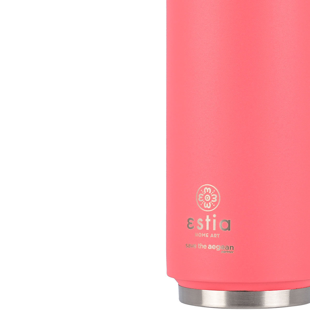 Θερμός Coffee Cup Save The Aegean 500ml Fusion Coral Estia 01-9878